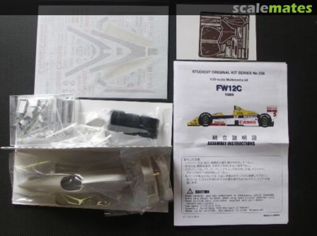 Contents Williams FW12C ST27-FK20256 Studio27 Contents Williams FW12C ST27-FK20256 Studio27