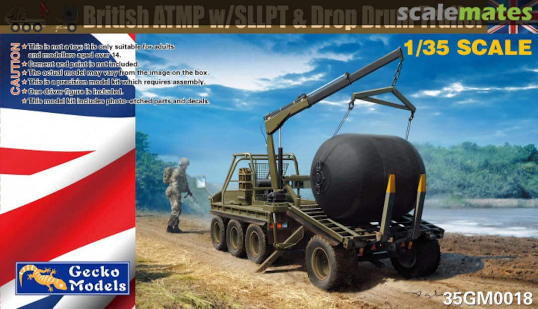 Boxart ATMP w/SLLPT & Drop Drum Trailer 35GM0018 Gecko Models Boxart ATMP w/SLLPT & Drop Drum Trailer 35GM0018 Gecko Models