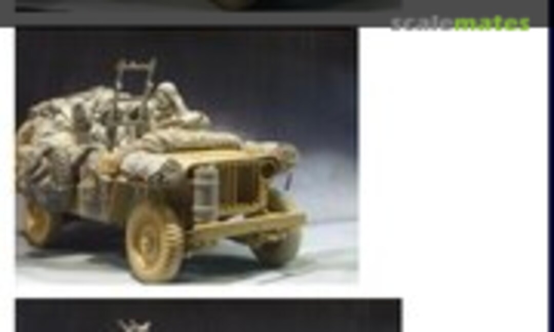 1:24 LRDG Crew and Stowage set for Willys Jeep (2 Figures) (AC Models ACM75002) ACM75002