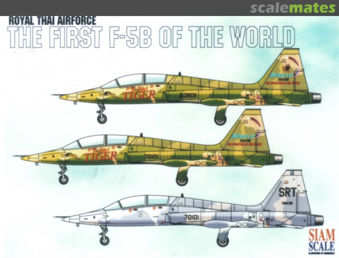 Boxart The First F-5B of the World 72046 Siam Scale Boxart The First F-5B of the World 72046 Siam Scale