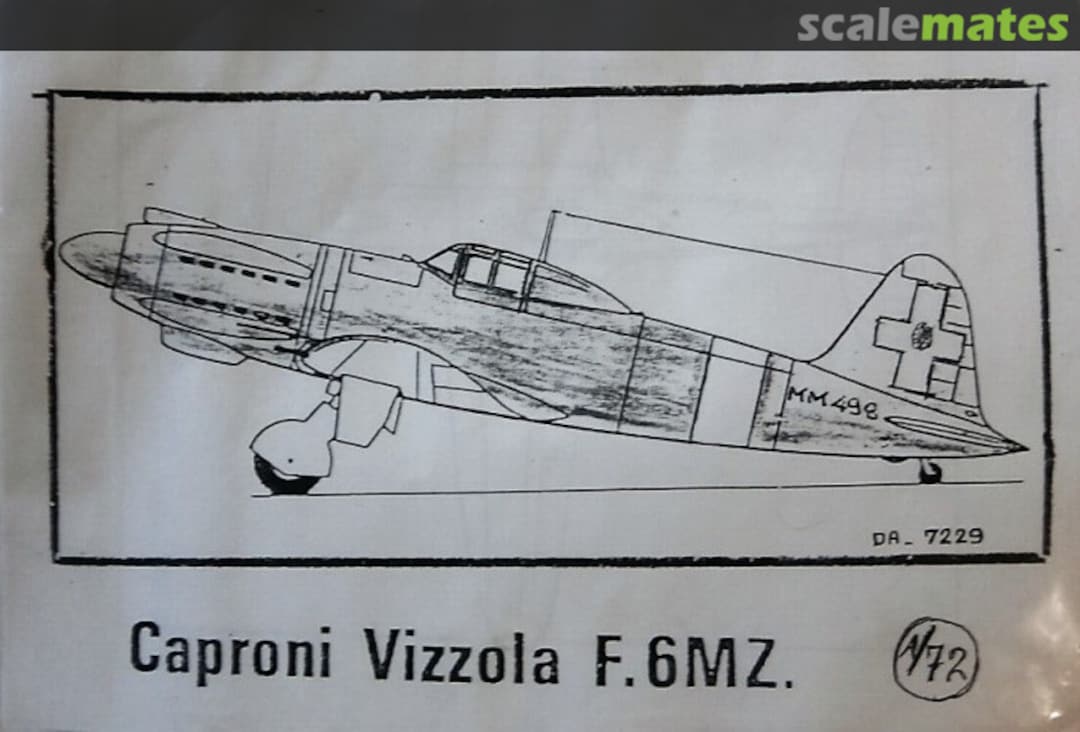 Boxart CAPRONI VIZZOLA F.6MZ. DA7229 Dujin Boxart CAPRONI VIZZOLA F.6MZ. DA7229 Dujin