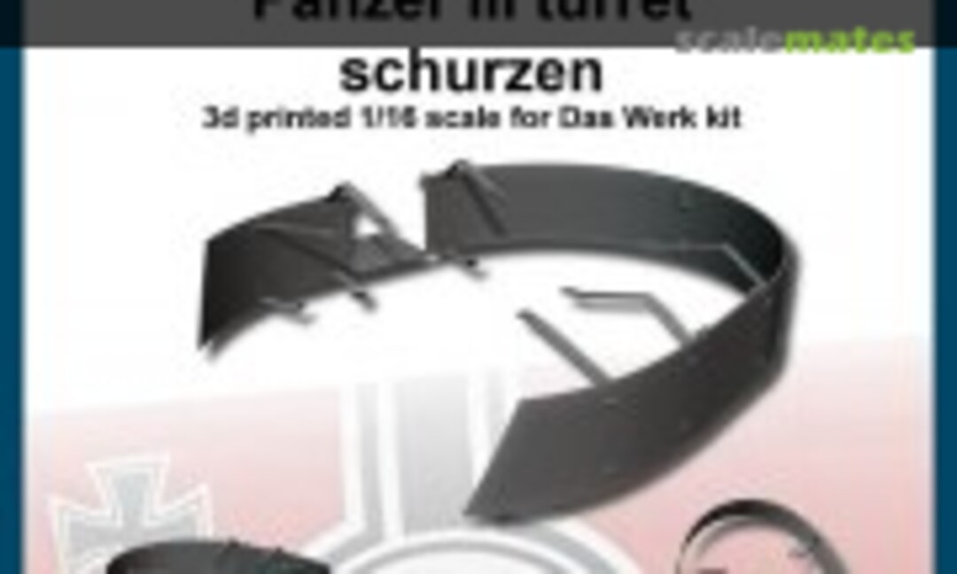 1:16 Panzer III Turret Schürzen (FC Model Trend 16546) 16546