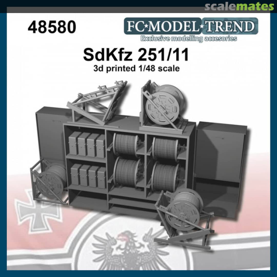 Boxart SdKfz 251/11 48580 FC Model Trend Boxart SdKfz 251/11 48580 FC Model Trend
