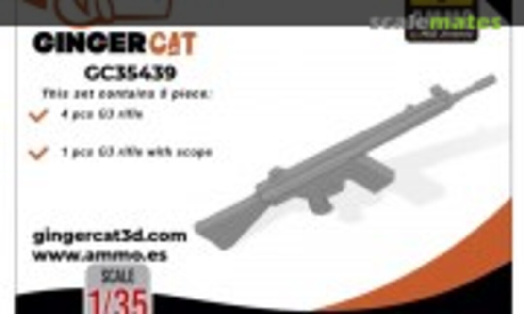 1:35 G3 Infantry Rifle (Ginger Cat GC35439) GC35439