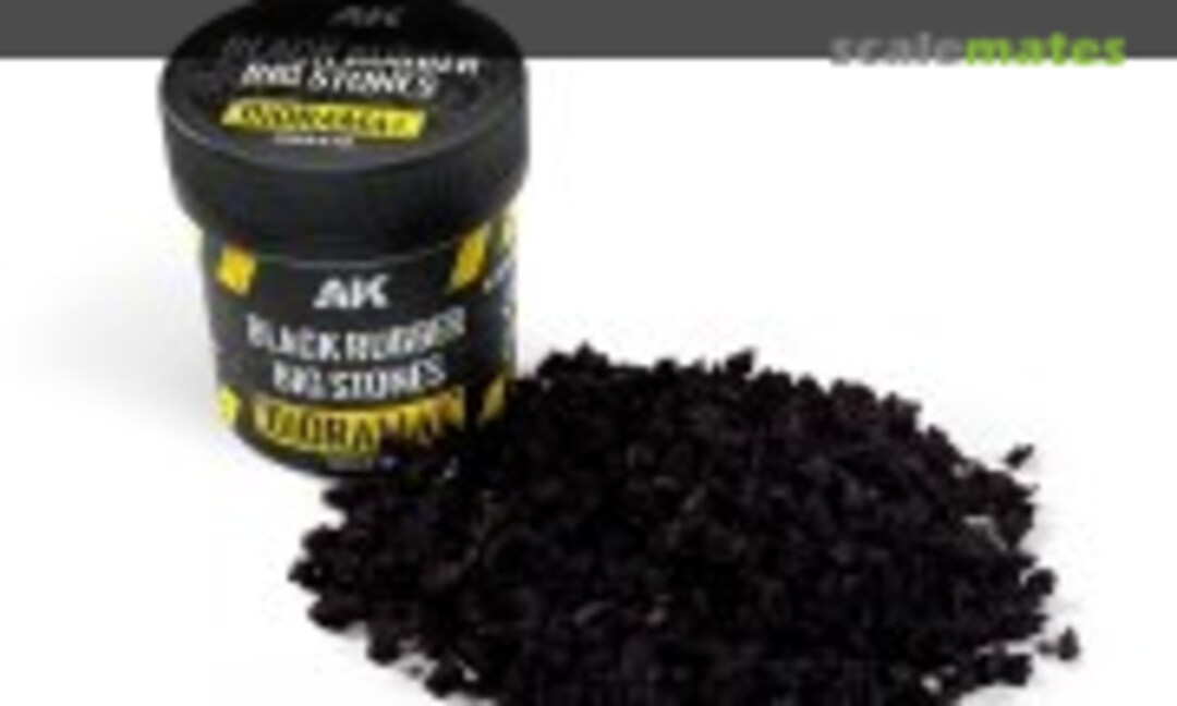 No Black Rubber Big Stones (AK Interactive AK8315) AK8315