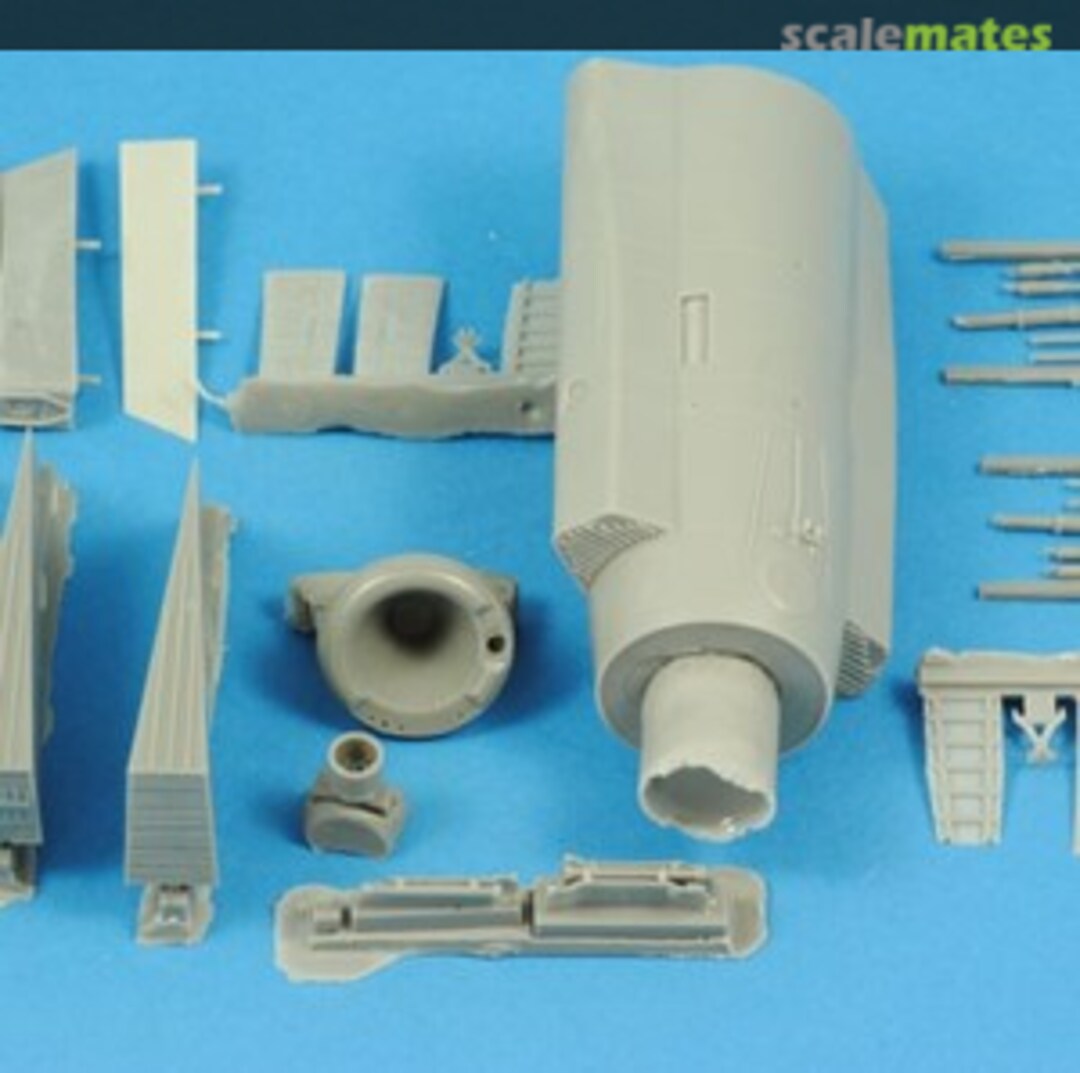 Boxart X-15 Rear Fuselage HSR 48002-1 Hypersonic Models Boxart X-15 Rear Fuselage HSR 48002-1 Hypersonic Models