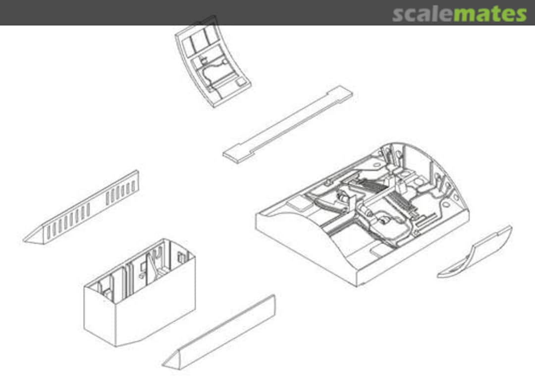 Boxart F-104G Starfighter - Undercarriage set 5055 CMK Boxart F-104G Starfighter - Undercarriage set 5055 CMK