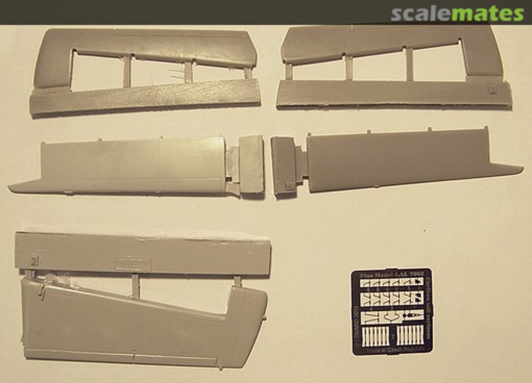 Boxart DHC-4 Caribou - Tail surfaces AL7002 PlusModel Boxart DHC-4 Caribou - Tail surfaces AL7002 PlusModel