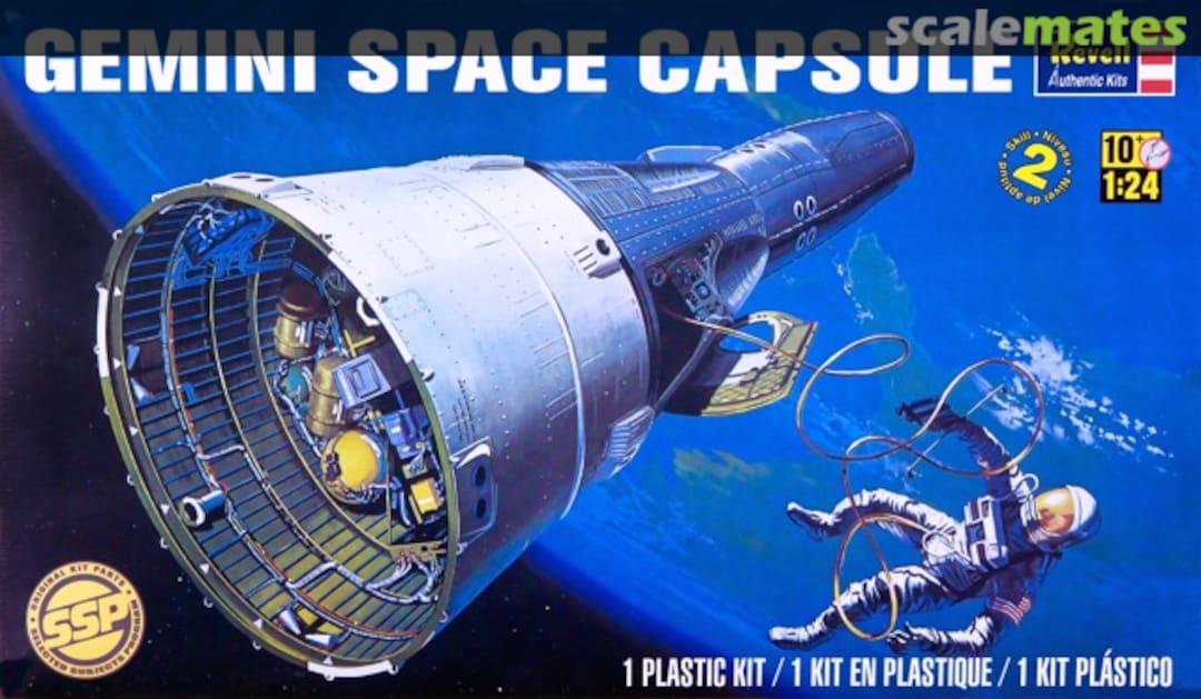 Boxart Gemini Space Capsule 85-1836 Revell Boxart Gemini Space Capsule 85-1836 Revell