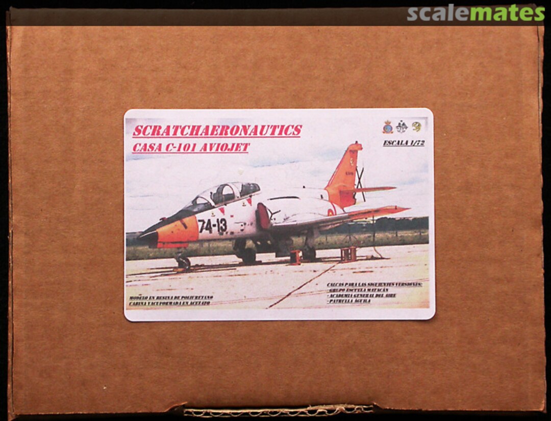 Boxart CASA C-101 AVIOJET Second Tooling Scratchaeronautics Boxart CASA C-101 AVIOJET Second Tooling Scratchaeronautics