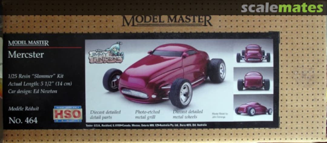 Boxart Mercster 464 Testors/Jimmy Flintstone Boxart Mercster 464 Testors/Jimmy Flintstone