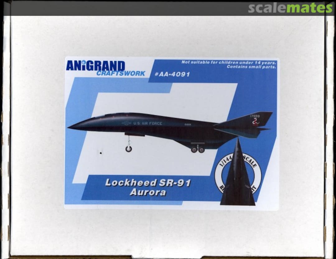 Boxart Lockheed SR-91 Aurora AA-4091 Anigrand Craftswork Boxart Lockheed SR-91 Aurora AA-4091 Anigrand Craftswork