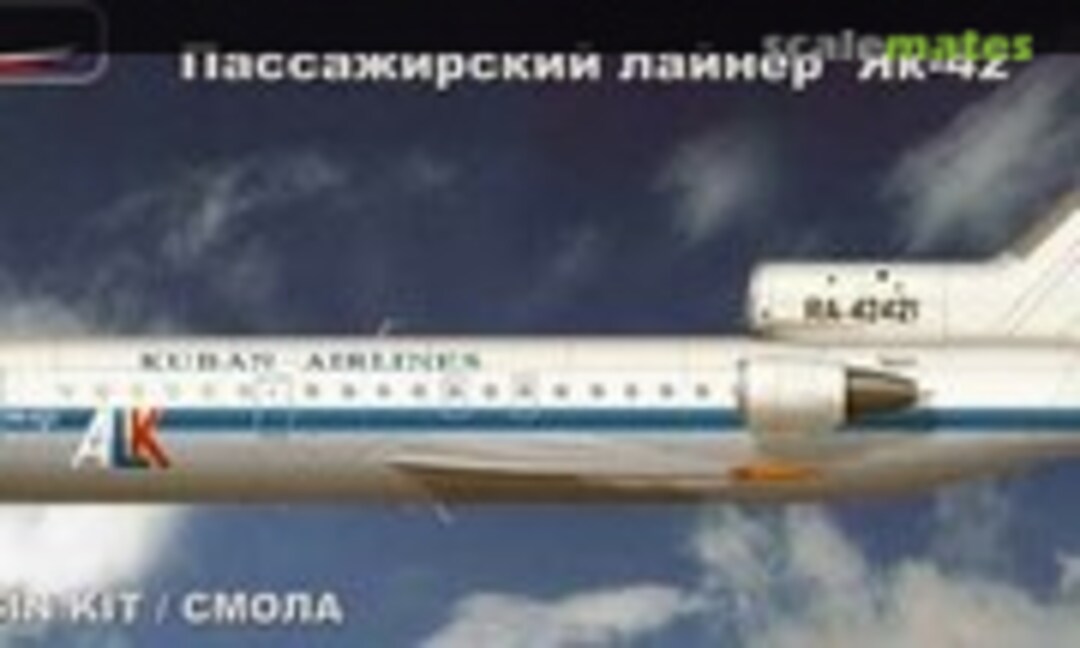 1:144 Yakovlev Yak-42 (RusAir 144RA-01)