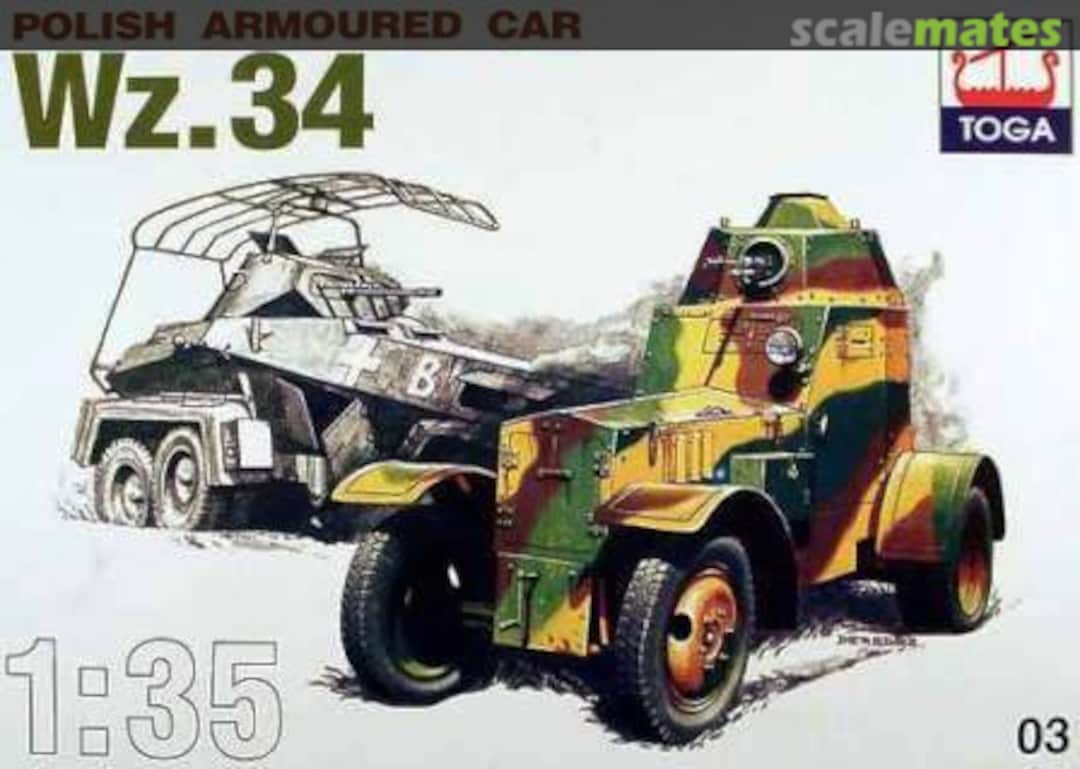 Boxart Armoured Car WZ.34 03 TOGA Boxart Armoured Car WZ.34 03 TOGA