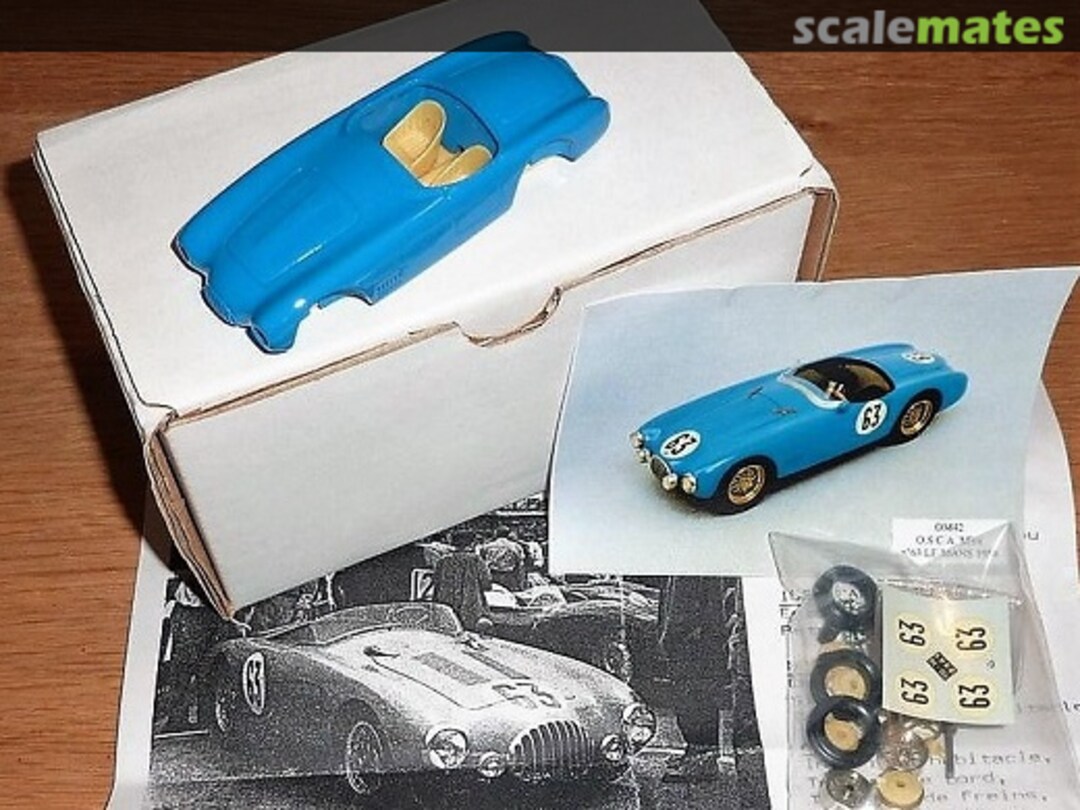 Boxart Osca MT4 1100 #1125 OM42 Original Miniatures Boxart Osca MT4 1100 #1125 OM42 Original Miniatures