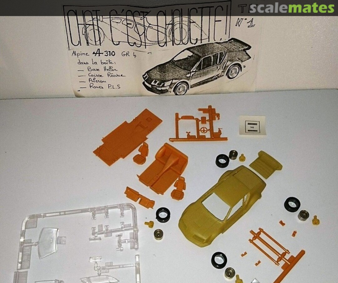 Boxart Alpine-Renault A310 Gr. 4 TK1 CCC Boxart Alpine-Renault A310 Gr. 4 TK1 CCC
