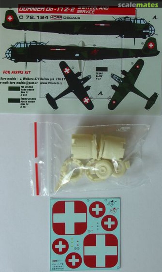 Boxart Dornier Do-17 Z-2 C72124 Kora Models Boxart Dornier Do-17 Z-2 C72124 Kora Models