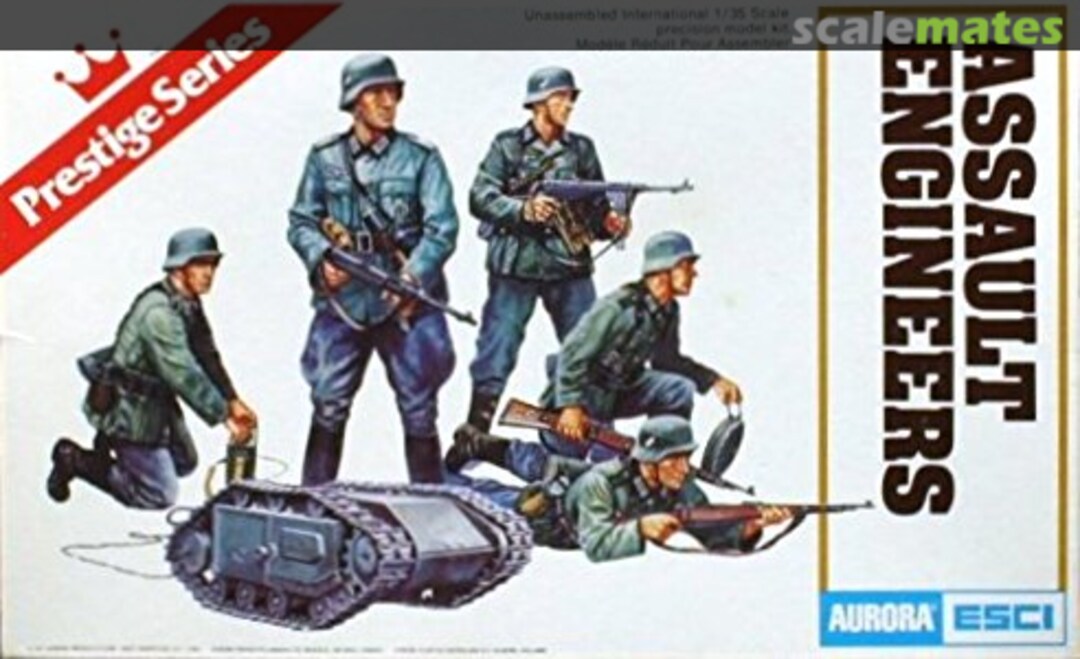 Boxart Assault Engineers 6303 Aurora/ESCI Boxart Assault Engineers 6303 Aurora/ESCI