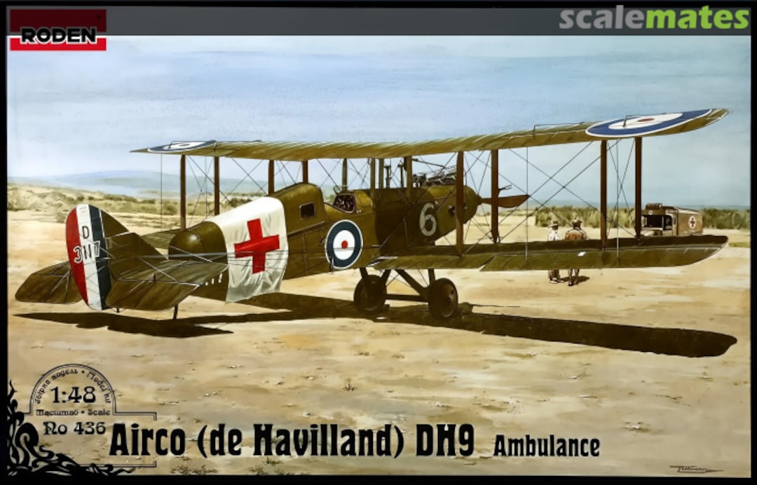 Boxart Airco (de Havilland) DH9 436 Roden Boxart Airco (de Havilland) DH9 436 Roden