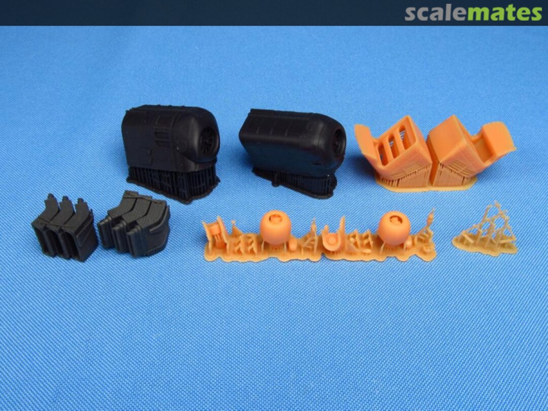 Boxart AH-64A/D Apache. Engines MDR48195 Metallic Details Boxart AH-64A/D Apache. Engines MDR48195 Metallic Details