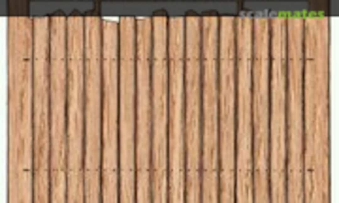 1:35 Wooden fence - type 17 (Model Scene PL3017) PL3017