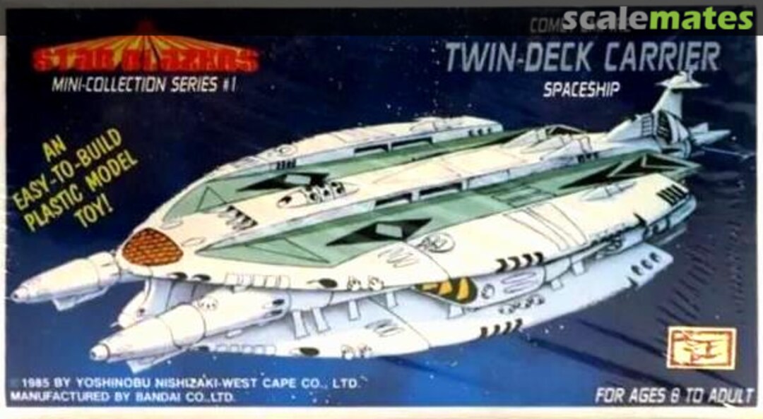 Boxart Comet Empire Twin-Deck Carrier Spaceship 36047 TCI Boxart Comet Empire Twin-Deck Carrier Spaceship 36047 TCI