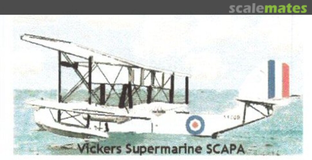 Boxart Vickers Supermarine SCAPA unknown VAMI Models Boxart Vickers Supermarine SCAPA unknown VAMI Models