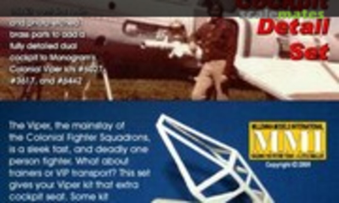 1:32 Viper Dual Cockpit Detail Set (Millennia Models International MMI-1002) MMI-1002