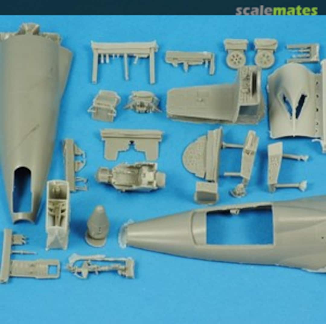 Boxart X-15 Forward Fuselage and Cockpit Set HMR 48001-1 Hypersonic Models Boxart X-15 Forward Fuselage and Cockpit Set HMR 48001-1 Hypersonic Models