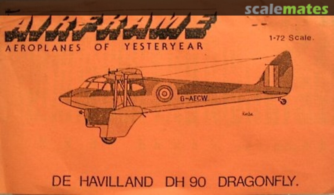 Boxart De Havilland DH 90 Dragonfly 39 Airframe Boxart De Havilland DH 90 Dragonfly 39 Airframe