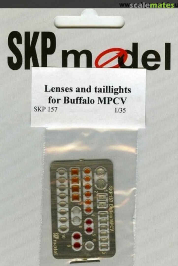 Boxart Lenses and tailights for Buffalo MPCV SKP 157 SKP model