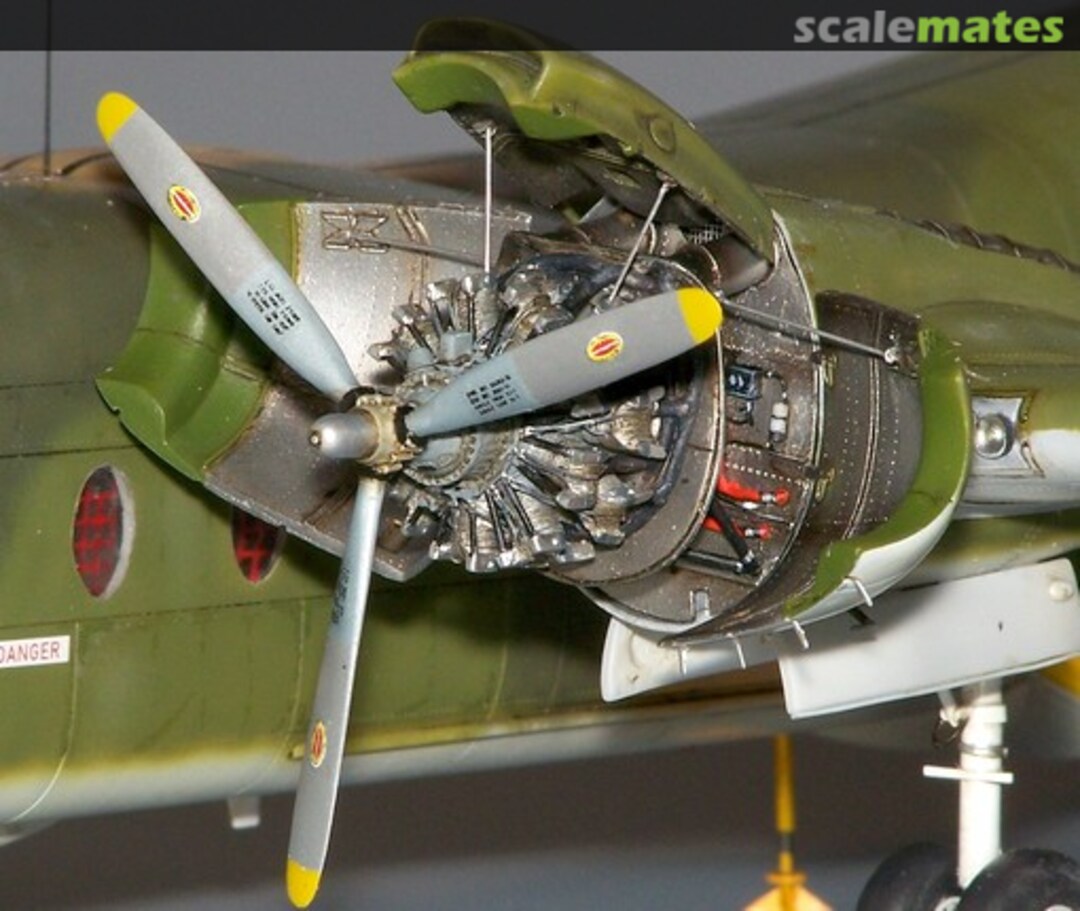 Boxart DHC-4 Caribou - Engine set AL7003 PlusModel