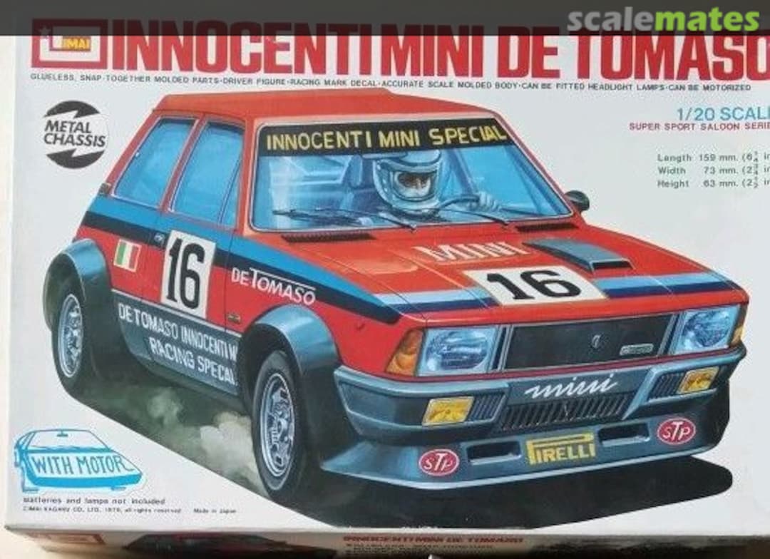 Boxart INNOCENTI MINI DE TOMASO Unknown IMAI Boxart INNOCENTI MINI DE TOMASO Unknown IMAI