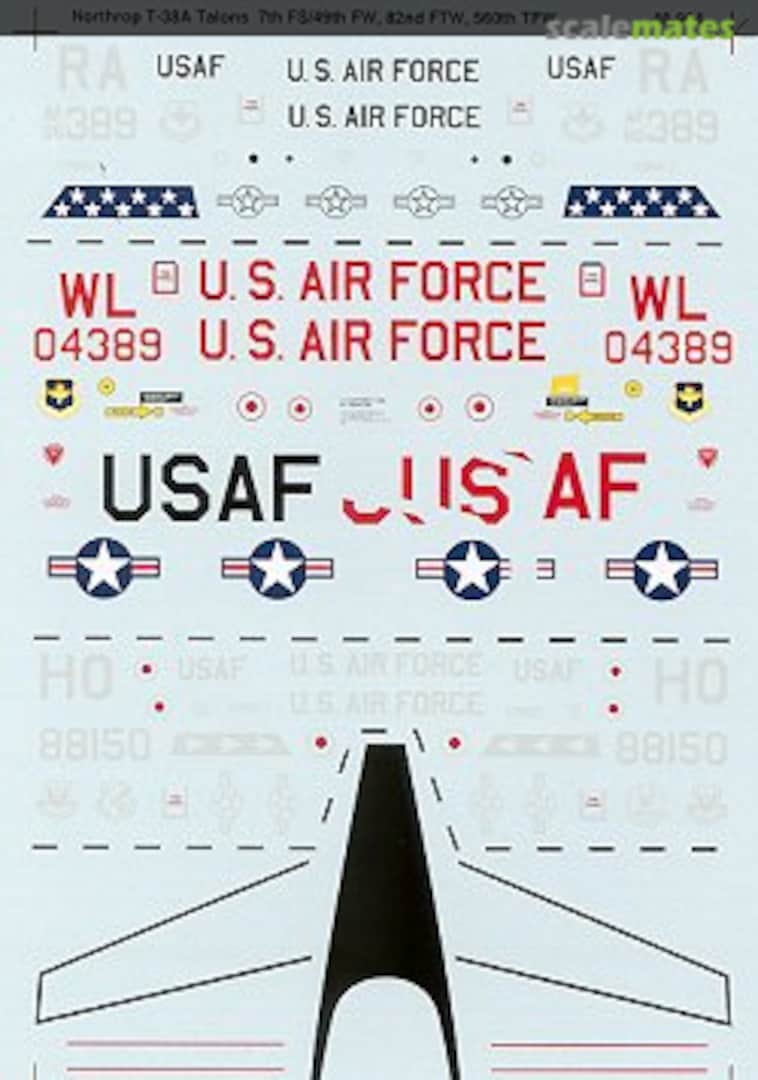 Boxart T-38A Talon 48-904 SuperScale International Boxart T-38A Talon 48-904 SuperScale International