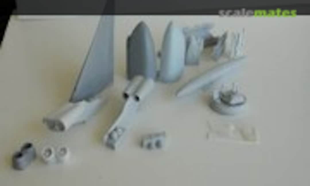 1:144 Boeing B-52D Stratofortress conversion (Contrails Models CM44-B52D) CM44-B52D