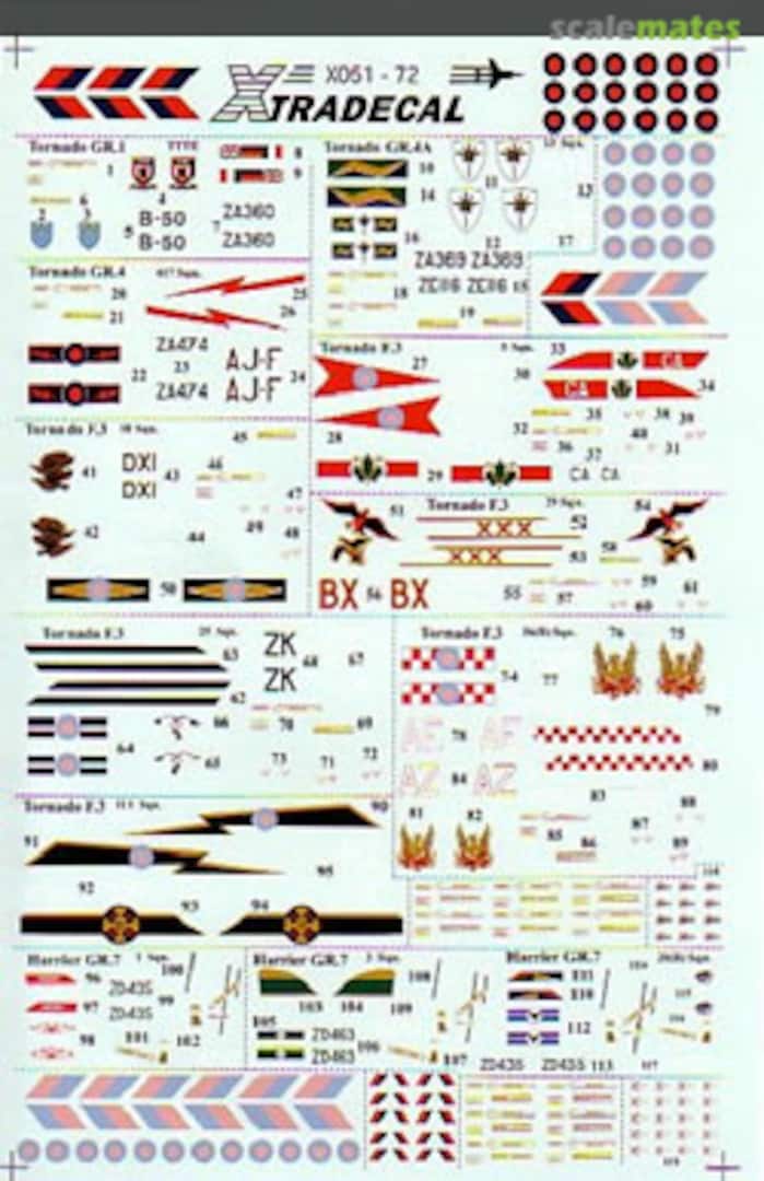 Boxart RAF 1998-2000 Update X051-72 Xtradecal Boxart RAF 1998-2000 Update X051-72 Xtradecal