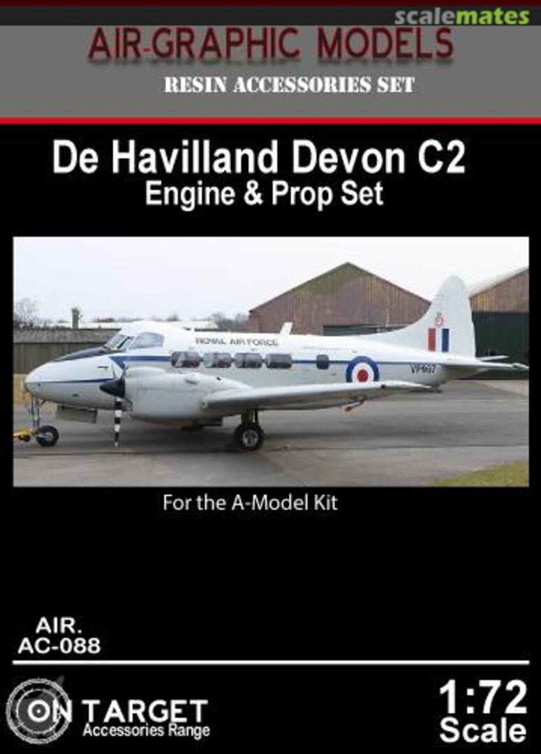 Boxart De Havilland Devon C2 Engine and Prop Set AIR.AC-088 Air-Graphics Models Boxart De Havilland Devon C2 Engine and Prop Set AIR.AC-088 Air-Graphics Models