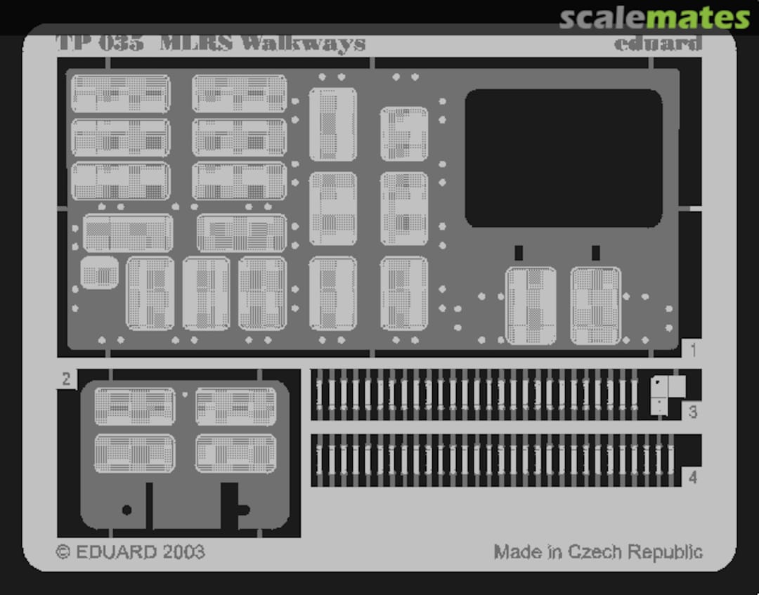 Boxart MLRS Walkways TP035 Eduard Boxart MLRS Walkways TP035 Eduard