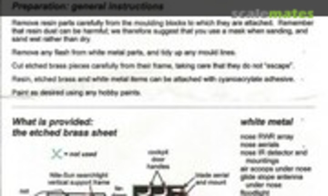 1:72 Aérospatiale SA 330 Puma update set (Whirlybits WBA72030) WBA72030