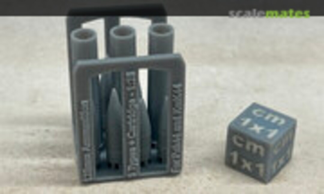 1:35 Ammo - 128mm for Pak44 - mix - 11 pieces (EMP3d 35040422) 35040422