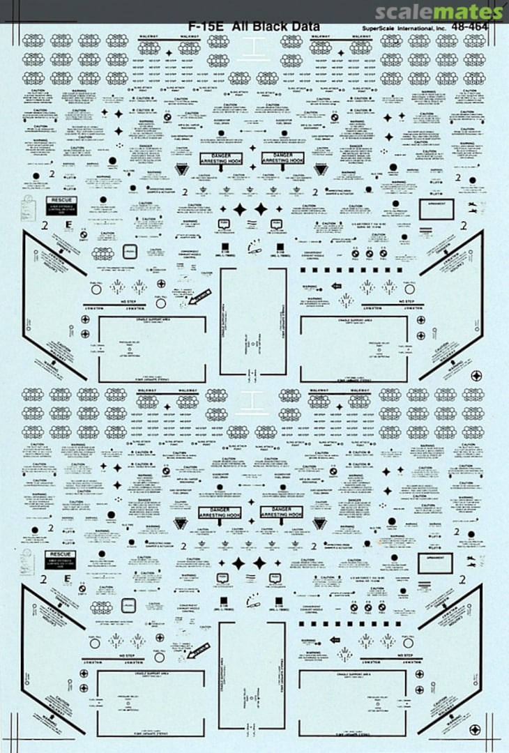 Boxart F-15E All Black Data 48-464 SuperScale International Boxart F-15E All Black Data 48-464 SuperScale International