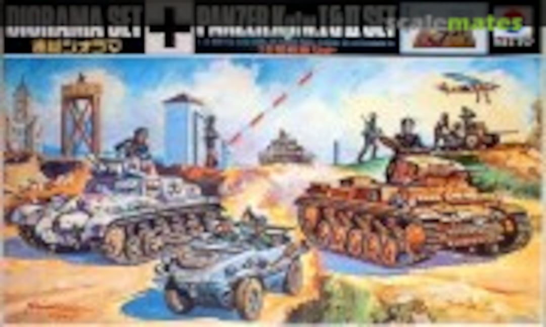1:76 Panzer.Kpfw.I &amp; II Set (Nitto 533)