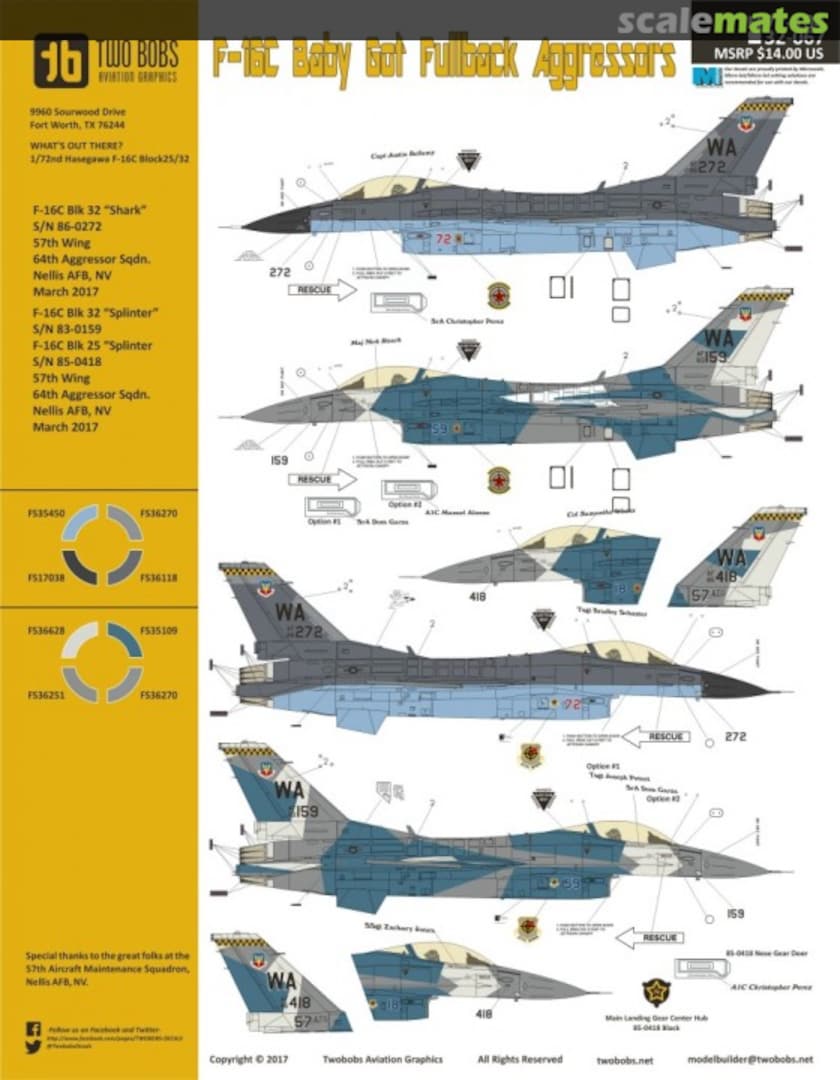 Boxart F-16C Baby Got Fullback Aggressors 72-104 TwoBobs Aviation Graphics Boxart F-16C Baby Got Fullback Aggressors 72-104 TwoBobs Aviation Graphics