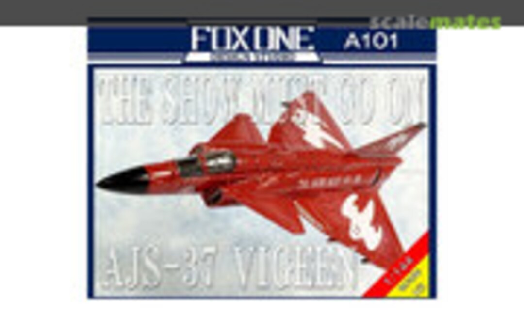 AJS-37 Vigeen The Show Must Go On (FoxOne Design Studio A101)