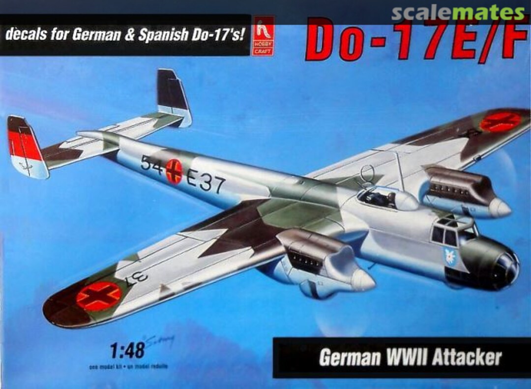 Boxart Do-17E/F HC1604 Hobbycraft Boxart Do-17E/F HC1604 Hobbycraft