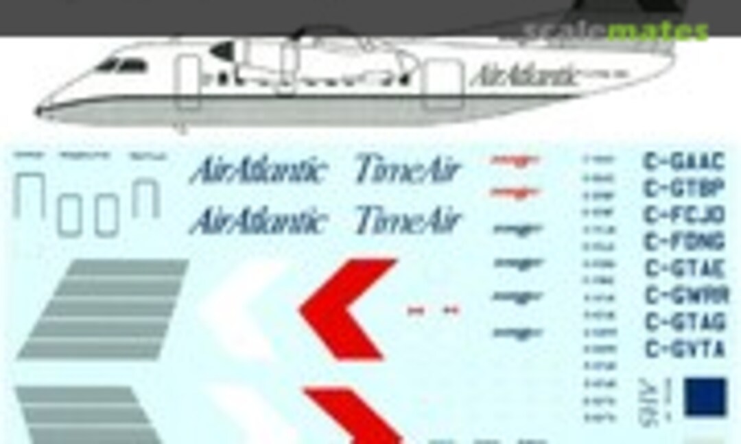 1:144 De Havilland DHC-8 Series 100 (Airline Hobby Supplies AHS4025) AHS4025