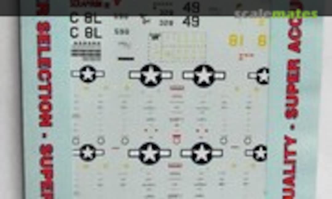 1:72 P-38J/L LIGHTNING ACES Scrap Iron IV, Mon Amy, Geronimo II (SuperScale International 72-672) 72-672