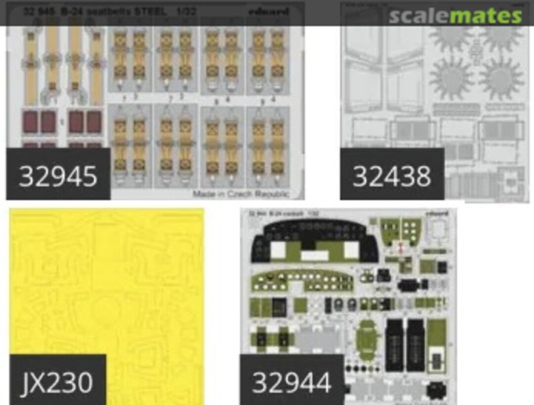Boxart B-24 Liberator - Part I BIG33102 Eduard Boxart B-24 Liberator - Part I BIG33102 Eduard