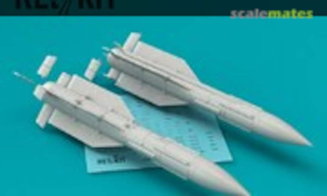 1:72 R-33 missile (4 pcs) (ResKit RS72-0143) RS72-0143