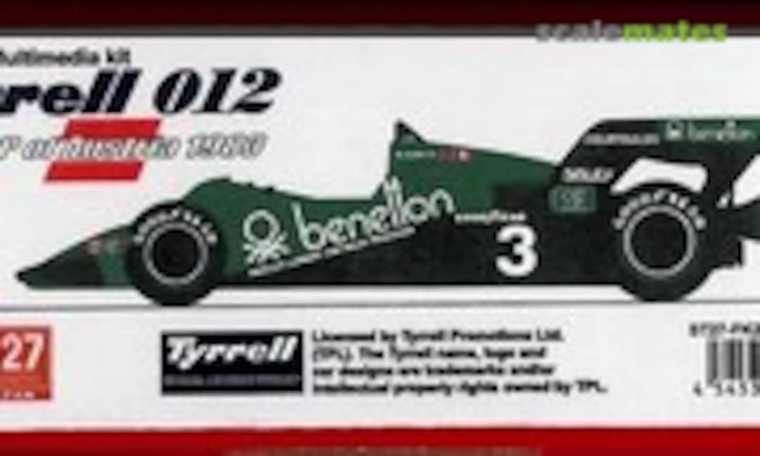 1:20 Tyrrell012 (Studio27 ST27-FK20259) ST27-FK20259